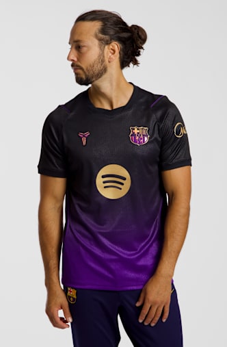 Nike FC Barcelona Away Replica maglia da calcio uomo 26/27 Oro