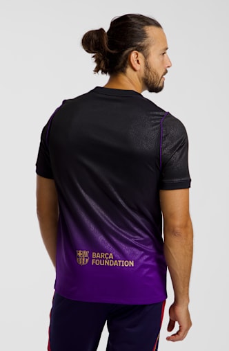Nike FC Barcelona Away Replica maglia da calcio uomo 26/27 Oro