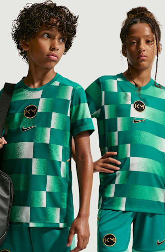 Nike Dri-FIT Academy Kylian Mbappé t-shirt bambini Verde