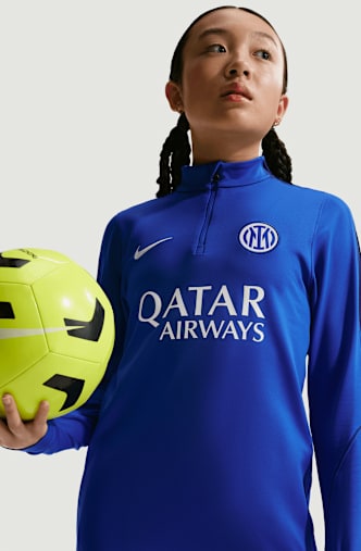 Nike Inter Mailand Dri-FIT Strike Kinder Longsleeve Blau