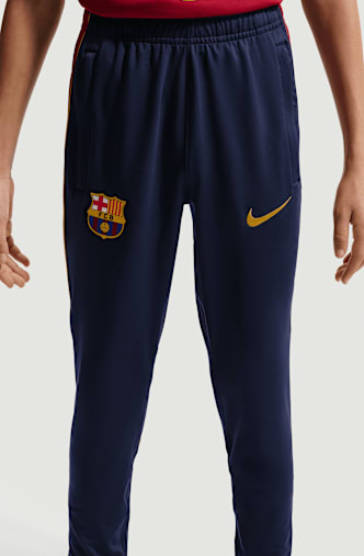 Nike FC Barcelona Dri-FIT Strike Kinder Trainerhose Blau