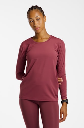 POWERZONE Damen Longsleeve Lila