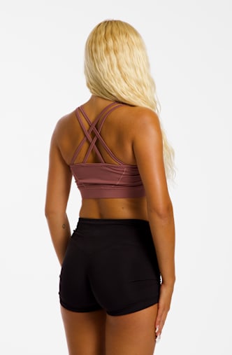 POWERZONE Light Damen Sport-BH Braun