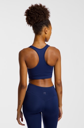 POWERZONE Medium Damen Sport-BH Blau