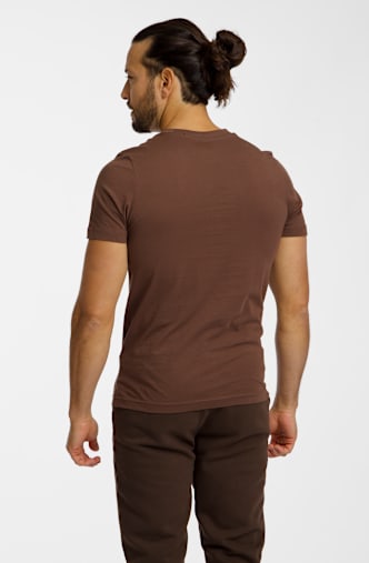 Kappa Cafers t-shirt hommes Marron