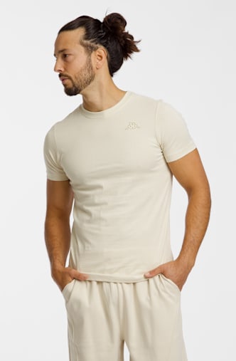 Kappa Cafers t-shirt hommes Beige