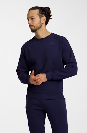 Kappa Logo Korpo Caimali Herren Pullover Blau