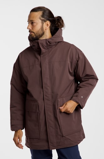 Kappa Shon veste d'hiver hommes Marron