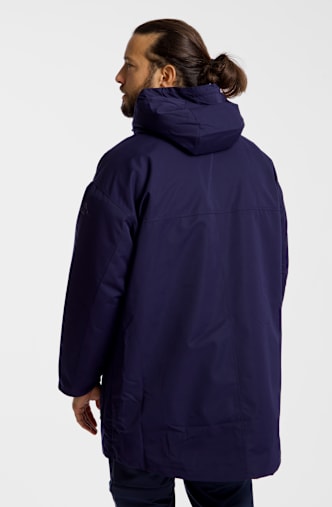 Kappa Shon veste d'hiver hommes Bleu
