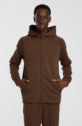 POWERZONE Herren Trainingsjacke Braun