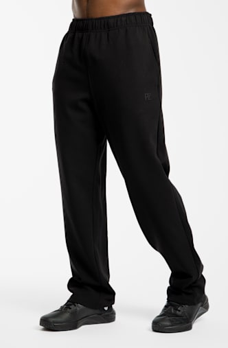 POWERZONE taille longue pantalon de sport hommes Noir