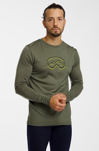 46 NORD longsleeve hommes Vert