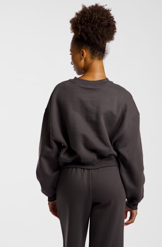 New Balance Trackside Fleece maglioni donna Grigio