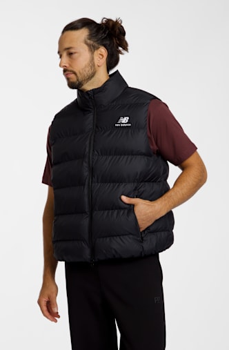 New Balance Boston Puffer gilet hommes Noir