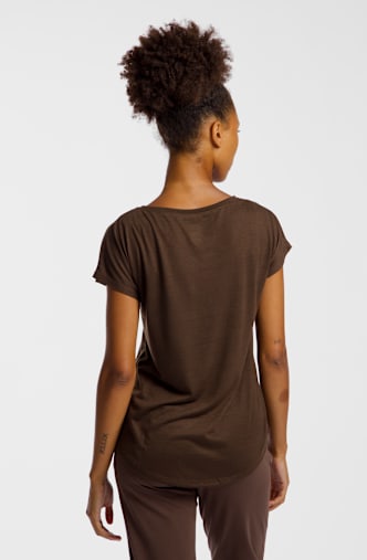 POWERZONE T-Shirt femmes Marron