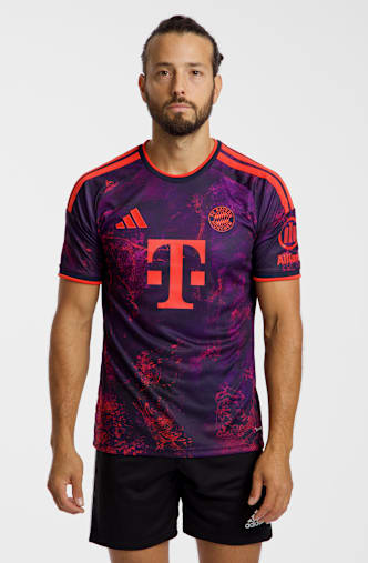 adidas Bayern Monaco 3rd Replica maglia da calcio uomo 26/27 Viola