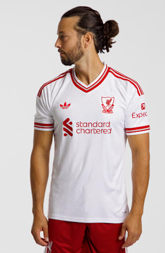 adidas Liverpool FC Away Replica maglia da calcio uomo 26/27 Bianco