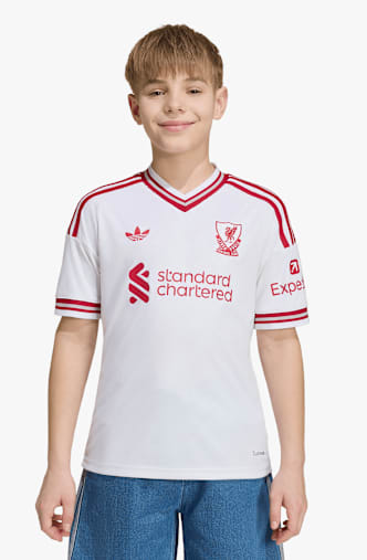 adidas Liverpool FC Away Replica maillot de football enfants 26/27 Blanc
