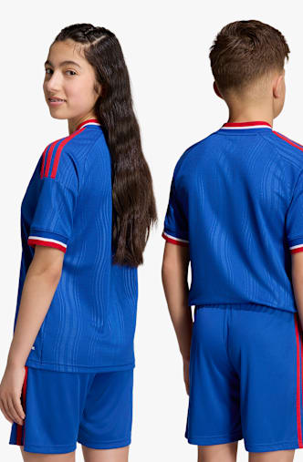 adidas Manchester United Away Replica Kinder Fussballtrikot 26/27 Blau