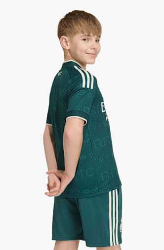 adidas Real Madrid Away Replica Kinder Fussballtrikot 26/27 Grün