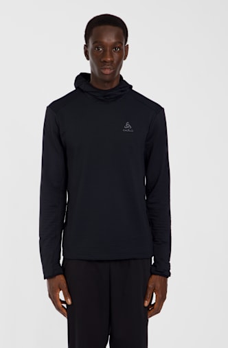 Odlo Essential Thermal Hoody Herren Midlayer Schwarz