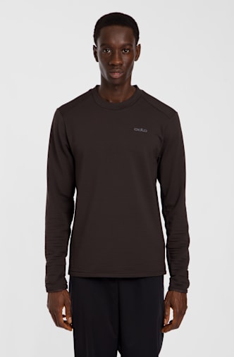 Odlo Essentials Thermal longsleeve hommes Marron