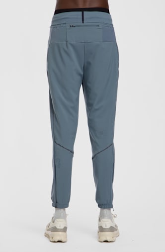 Odlo Zeroweight Warm 2.0 pantaloni da corsa uomo Grigio