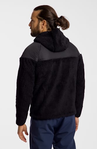 Kappa Ilui Herren Fleecejacke Schwarz