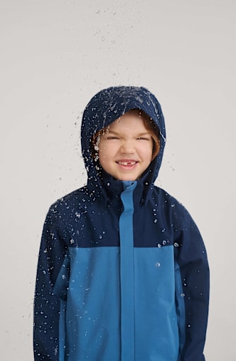 reima Salmi Mini Kinder Outdoorjacke Blau
