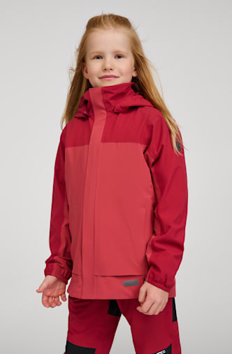 reima Salmi Mini Kinder Outdoorjacke Rot