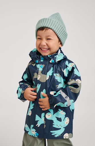reima Vesi Mini Kinder Regenjacke Blau
