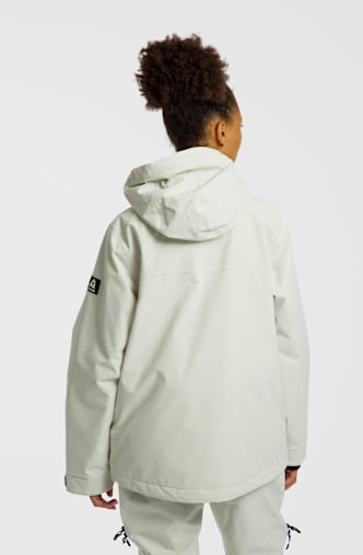 BEACH MOUNTAIN Damen Snowboardjacke Offwhite