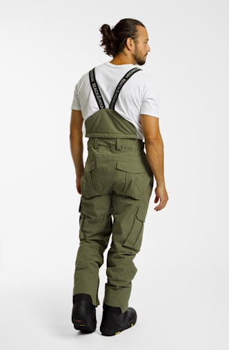 BEACH MOUNTAIN Herren Snowboardhose Olive