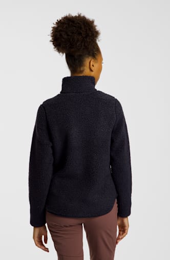 Jack Wolfskin High Curl Damen Midlayer Dunkelblau