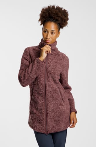 Jack Wolfskin High Curl Coat Damen Midlayer Lila