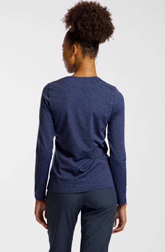 Jack Wolfskin Trail longsleeve donna Blu