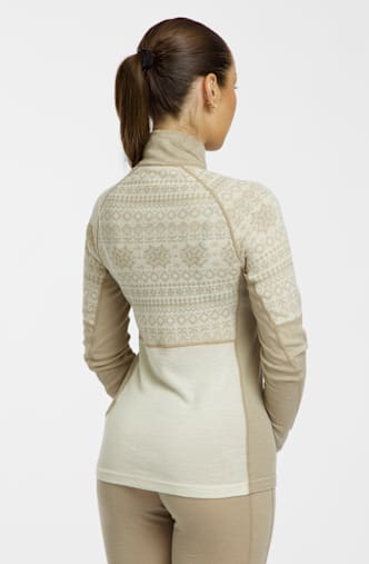Kari Traa Vilma Merino Half-Zip manche longue thermique femmes Couleur Non Définie