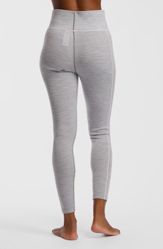 Kari Traa Anna Merino High Waist Damen Thermohose Grau
