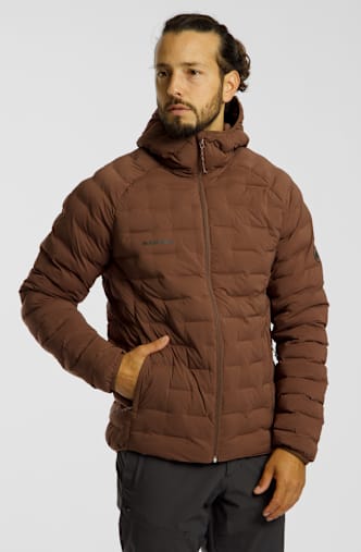 MAMMUT Sender Hooded Herren Outdoorjacke Braun