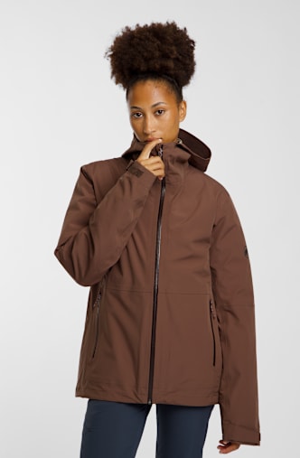 MAMMUT Linard Guide Hooded 3in1 giacca outdoor uomo Marrone