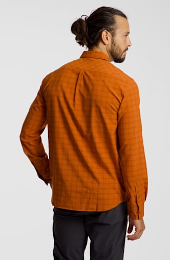 MAMMUT Lenni Herren Wanderhemd Orange