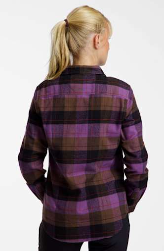 MAMMUT Trovat LS Damen Wanderbluse Lila
