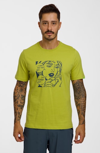 Dynafit Graphic Cotton t-shirt uomo Giallo