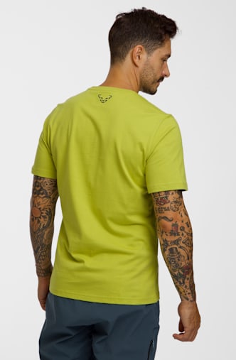 Dynafit Graphic Cotton t-shirt uomo Giallo