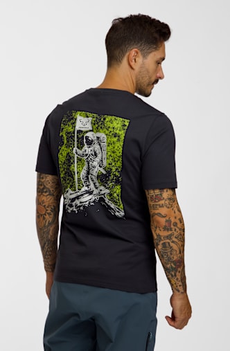 Dynafit Back Graphic Cotton t-shirt uomo Nero