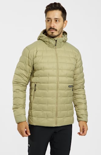 Ortovox DownWool 180 Hooded doudoune hommes Beige