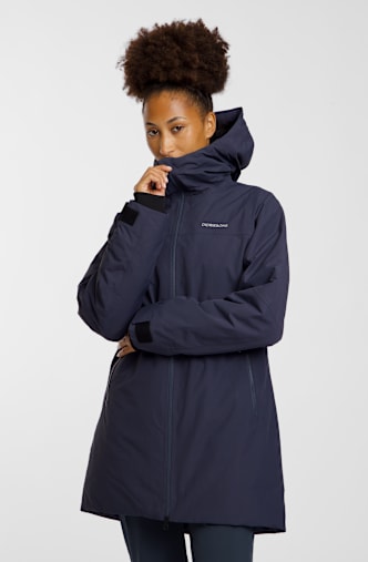 Didriksons Marget manteau outdoor femmes Bleu