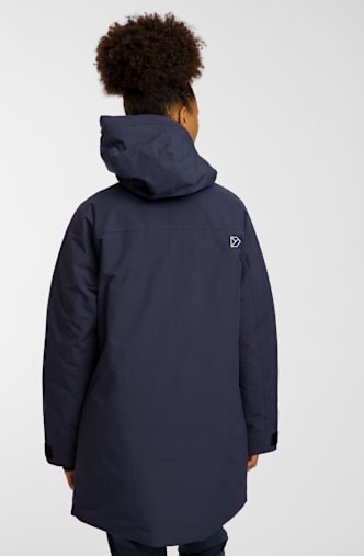 Didriksons Marget cappotto outdoor donna Blu