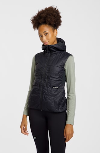 Ortovox Venet Swisswool 60 gilet donna Nero