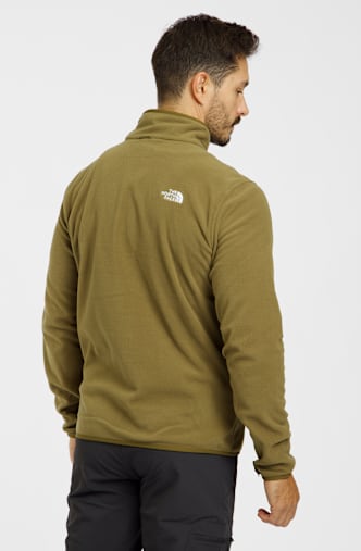 The North Face Glacier Fleece Herren Midlayer Khaki
